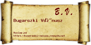 Bugarszki Vénusz névjegykártya